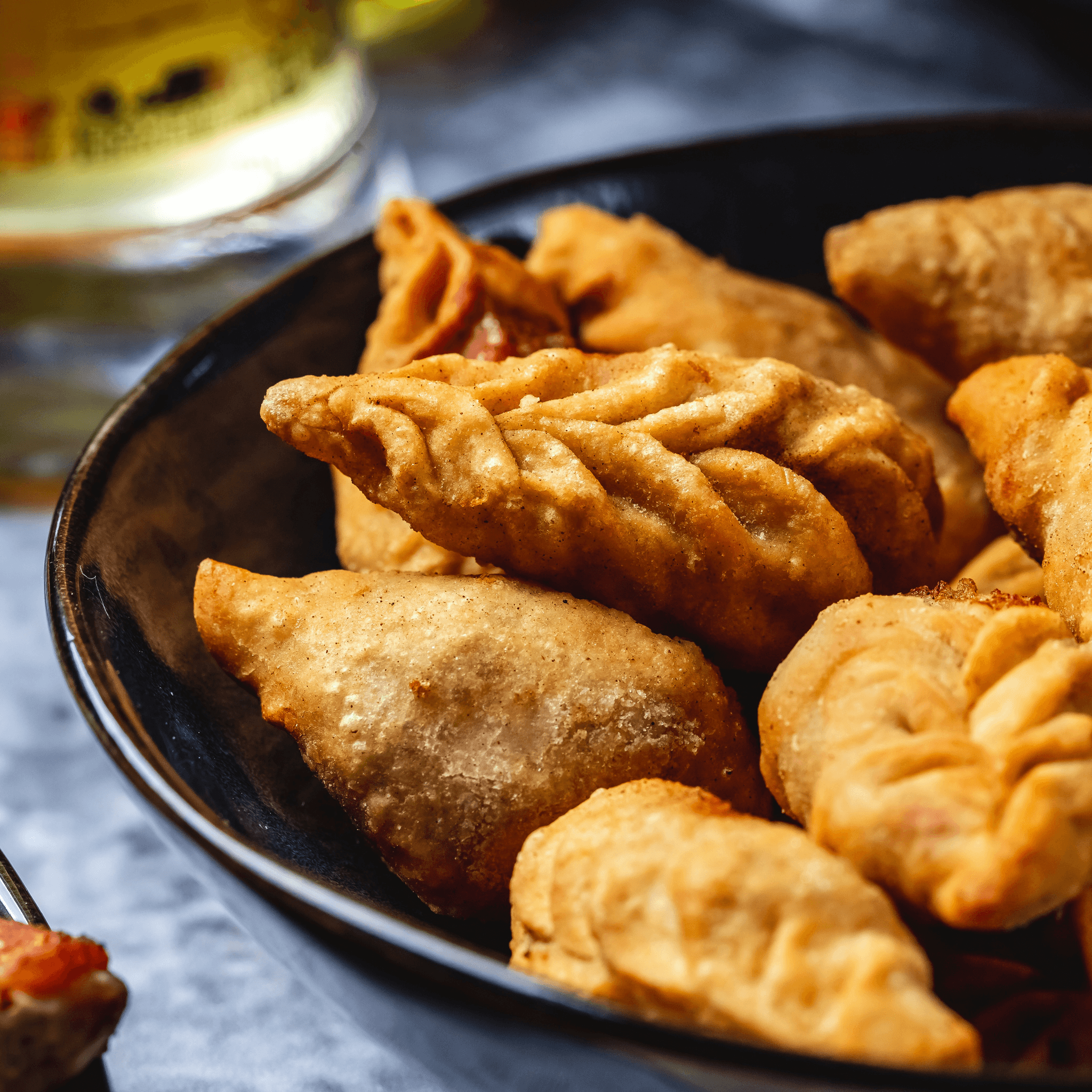 Crispy Fried Momo.