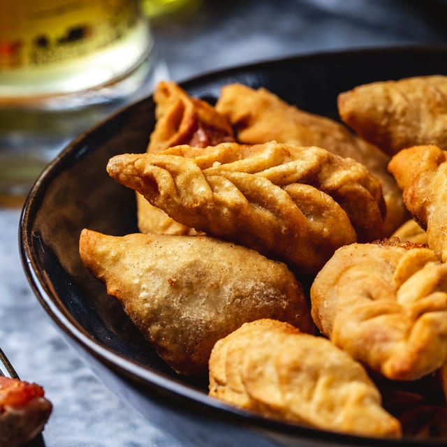 Crispy Fried Momo.