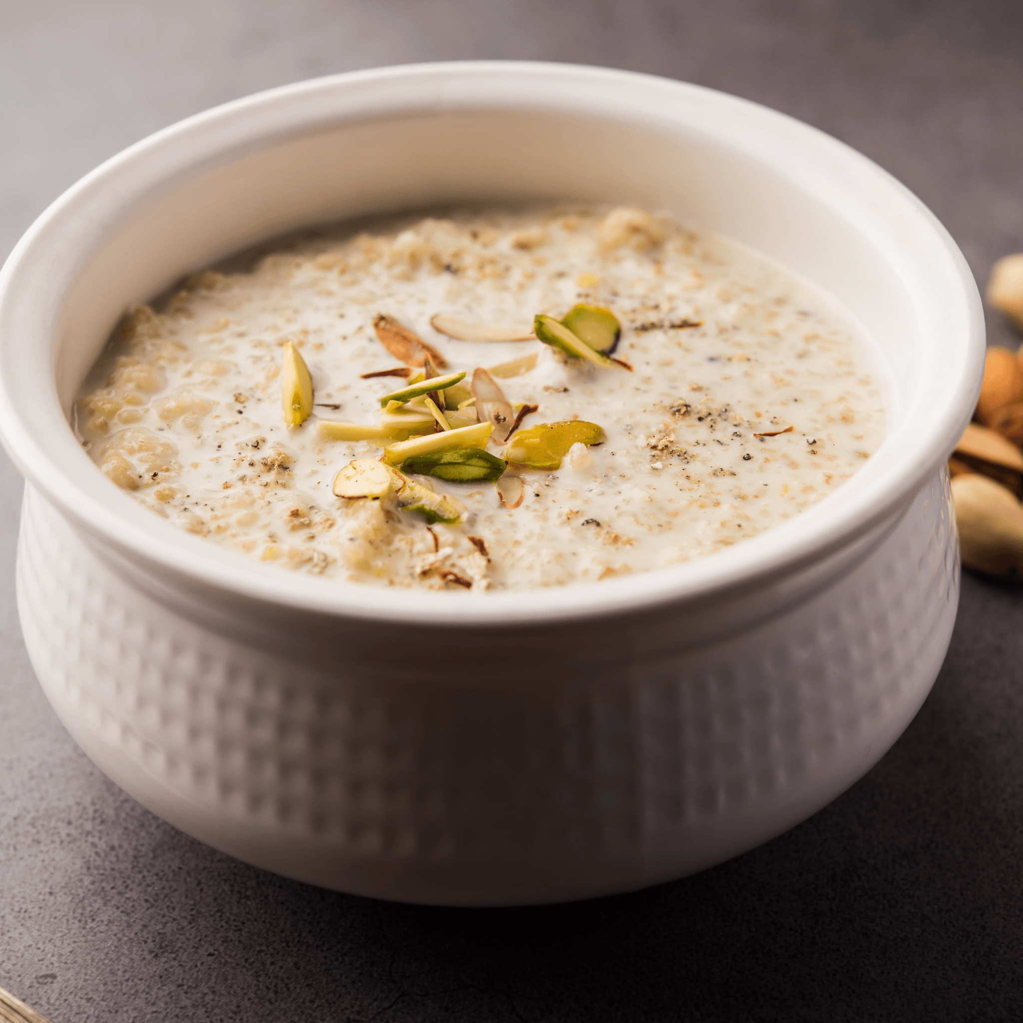 Kheer (Rice Pudding).