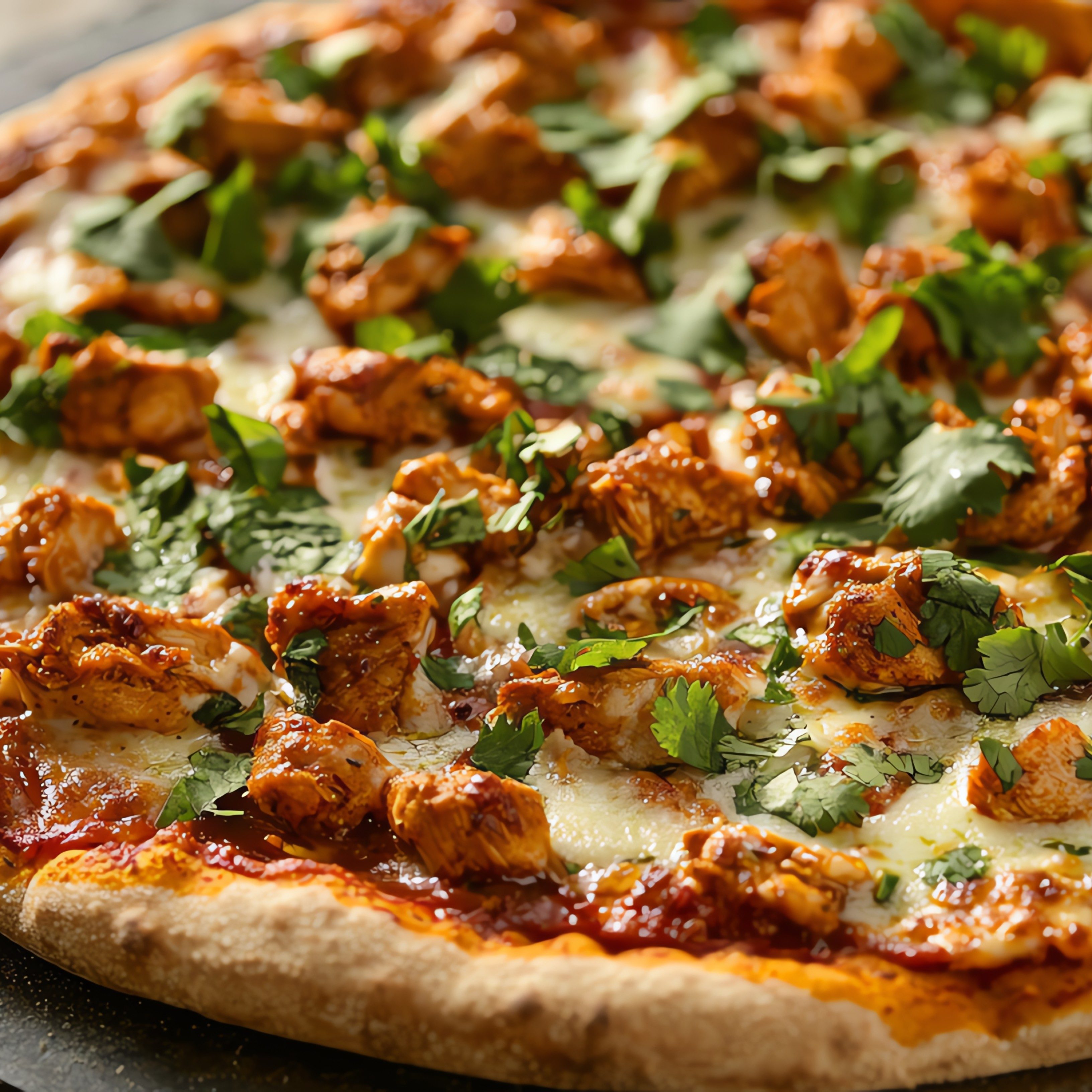 Chicken Tikka Masala Pizza.