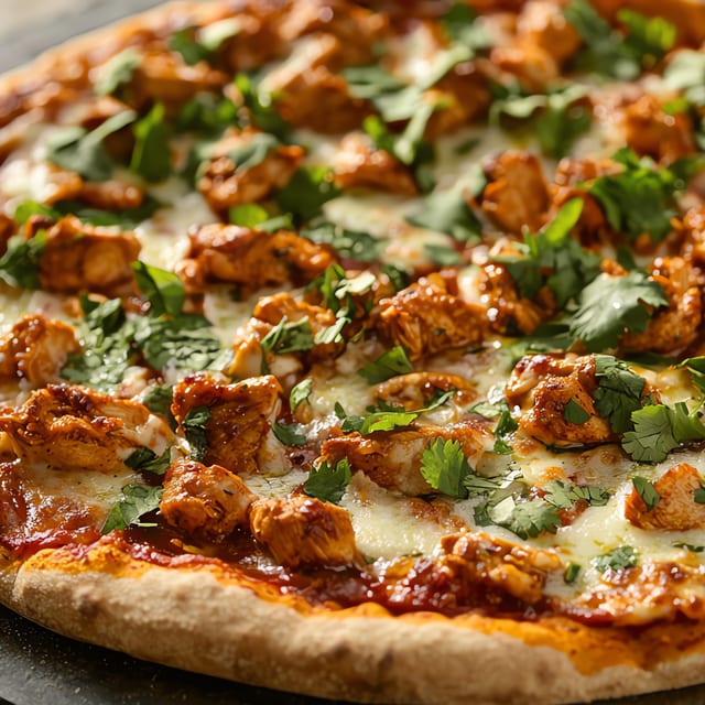 Chicken Tikka Masala Pizza.