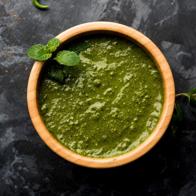 Mint Chutney.
