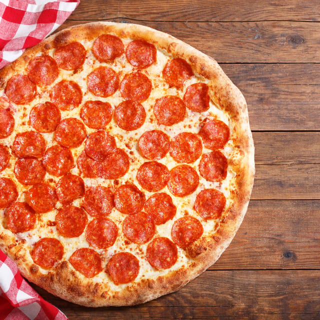 Pepperoni Lovers Pizza.